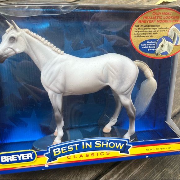 Breyer Best In Show Classics 902 Thoroughbred Sealed (box has some damage) - Picture 9 of 11